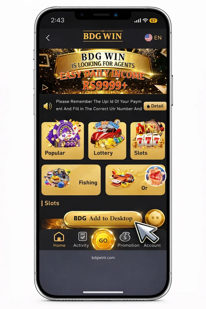 6 Club agent recruitment banner shown above the game category grid
